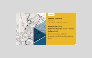 locandina incontro PEI Erickson Roma 8 ottobre 2021