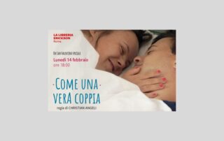 locandina evento Libreria Erickson Roma "come una vera coppia", 14 febbraio 2022