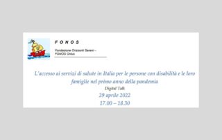 locandina evento online Fonos 29 aprile 2022