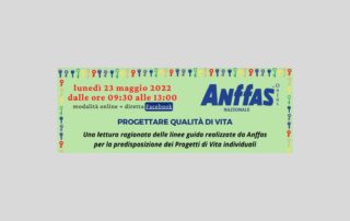 locandina convegno ANFFAS 23 maggio 2022