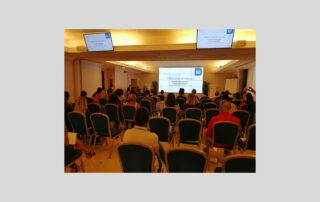 La sala con in corso il seminario del progetto "Non uno di Meno" il 25 e 26 giugno 2022