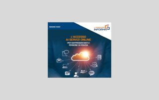 copertina Guida "Accesso ai servizi online per rappresentati e persone di fiducia" dell'Agenzia delle Entrate