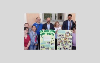 AIPD Campobasso con l'assessore allì'ambiente per il lancio del progetto "C'è una casa per tutti"