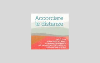 copertina linee guida "Accorciare le distanze"