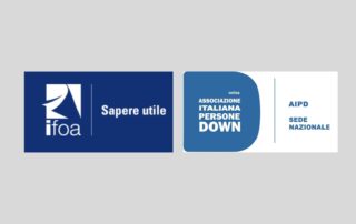 I loghi di IFOA e AIPD