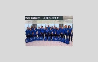 la Nazionale di nuoto di atleti con sindrome di Down in partenza per i DSISO 2022