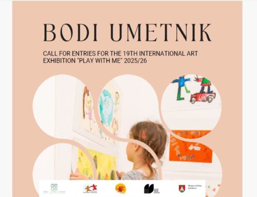 Be an artist, PLAY WITH ME. Iscrizioni aperte fino al 1° dicembre 2025