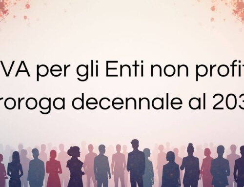 Proroga IVA al 2036 per gli Enti del Terzo Settore
