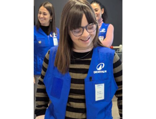 Tirocinio da Decathlon avviato per Chiara Pozzatti, AIPD Trentino