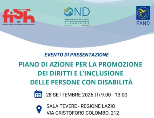 Piano di Azione per la promozione dei diritti e l’inclusione delle persone con disabilità