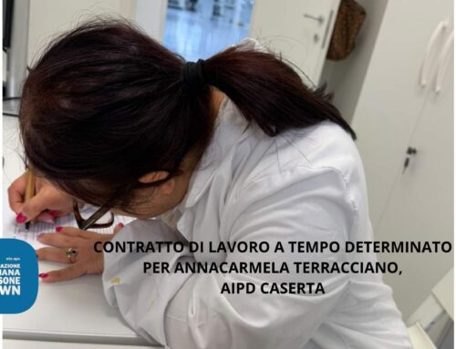 Dopo il tirocinio arriva il contratto di lavoro a tempo determinato per Annacarmela Terracciano